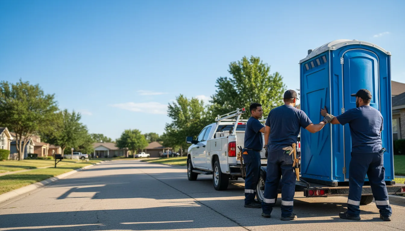 Portable Toilet Rental in Leslie, MI near me